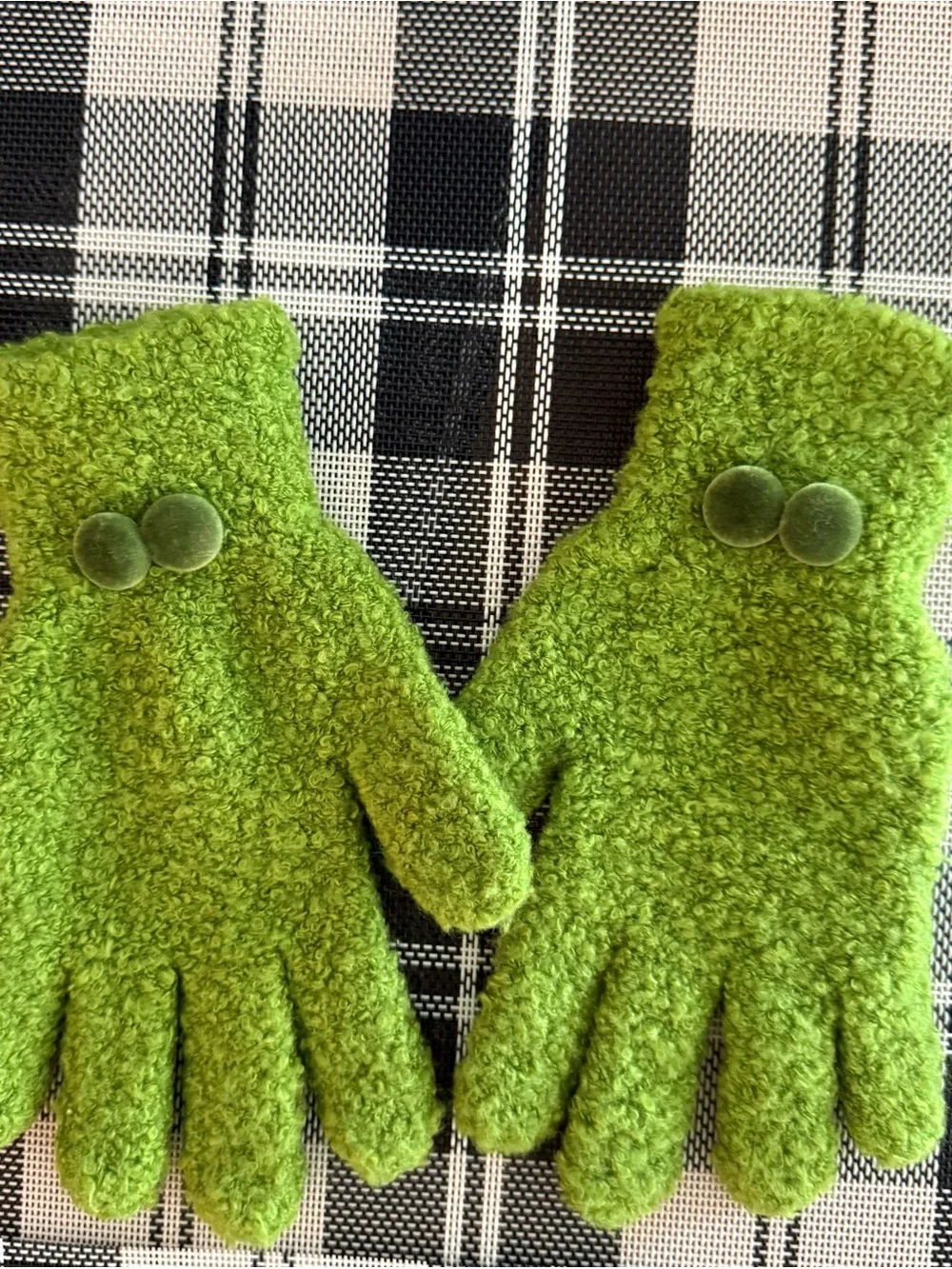 Moda International Olive Green Knit Sweater, Scarf, Beanie & Gloves Set